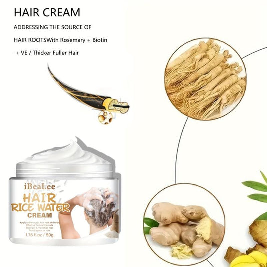 Rice Water Serum Hair Care Cream
