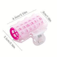3pcs Plastic Hair Curling Rollers DIY Heatless Styling Tools