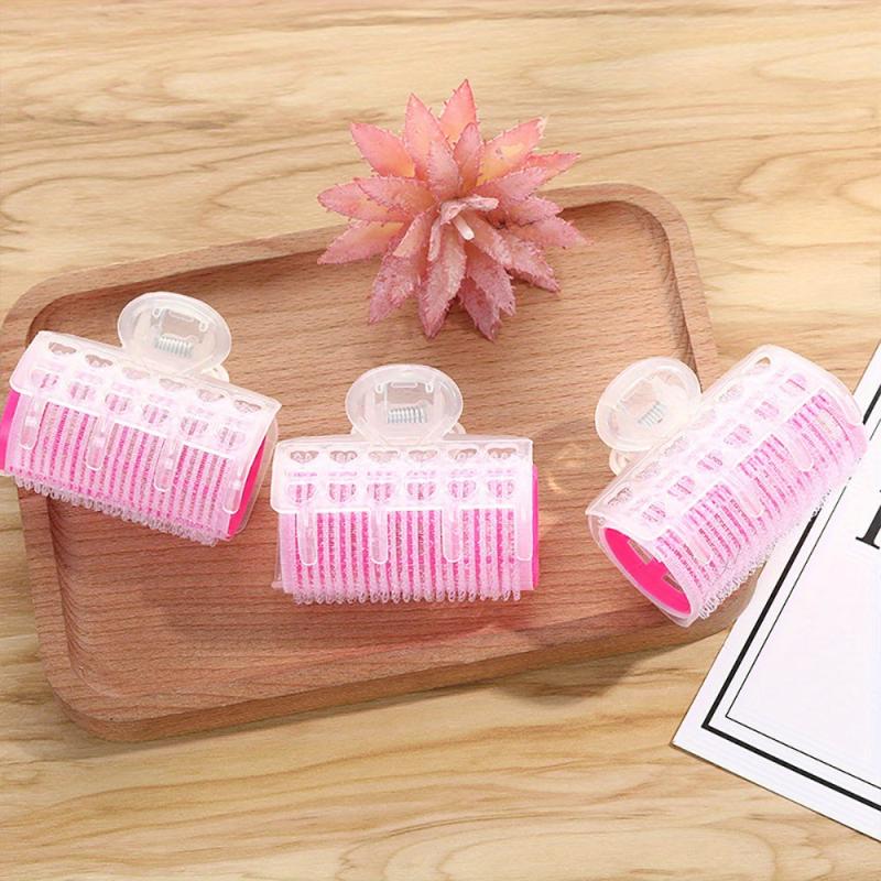 3pcs Plastic Hair Curling Rollers DIY Heatless Styling Tools
