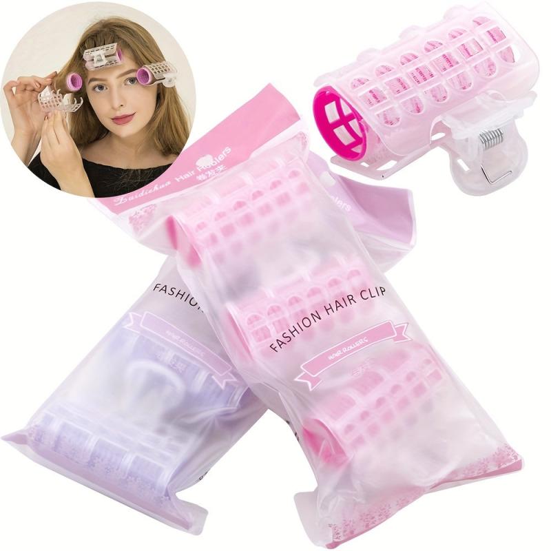 3pcs Plastic Hair Curling Rollers DIY Heatless Styling Tools