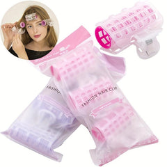 3pcs Plastic Hair Curling Rollers DIY Heatless Styling Tools
