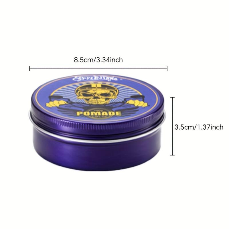 Colorful Men's Styling Wax Long-Lasting Hair Gel