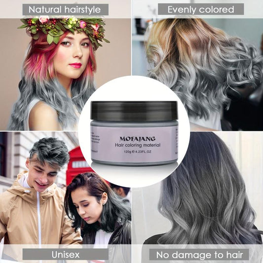 120g Temporary Hair Wax Instant Hairstyle Cream