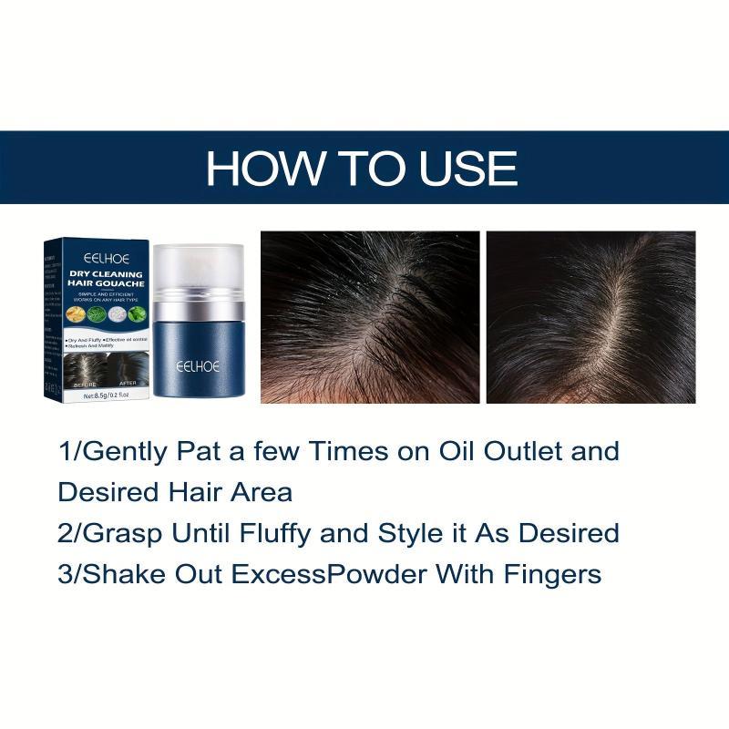 Plant Based Dry Hair Shampoo Powder For Travel