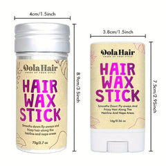 Travel Hair Wax Stick For Flyaways Long Lasting Styling Pomade Stick