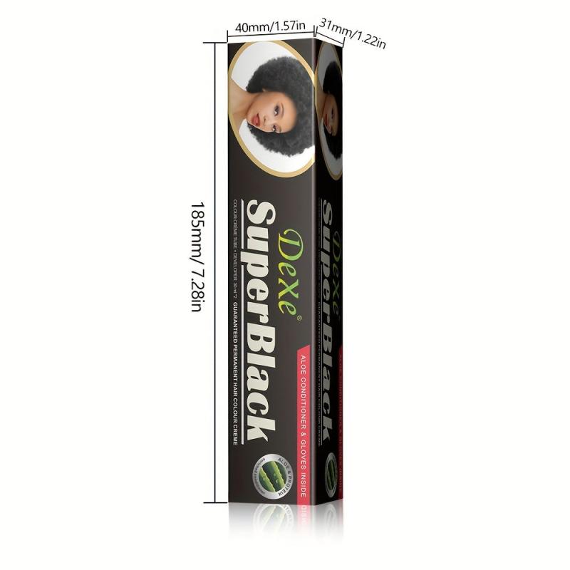 Black Hair Dye Cream & One Wash Shampoo