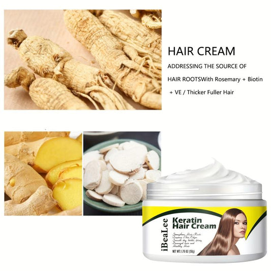 50g Keratin Hair Cream for Healthy Hair