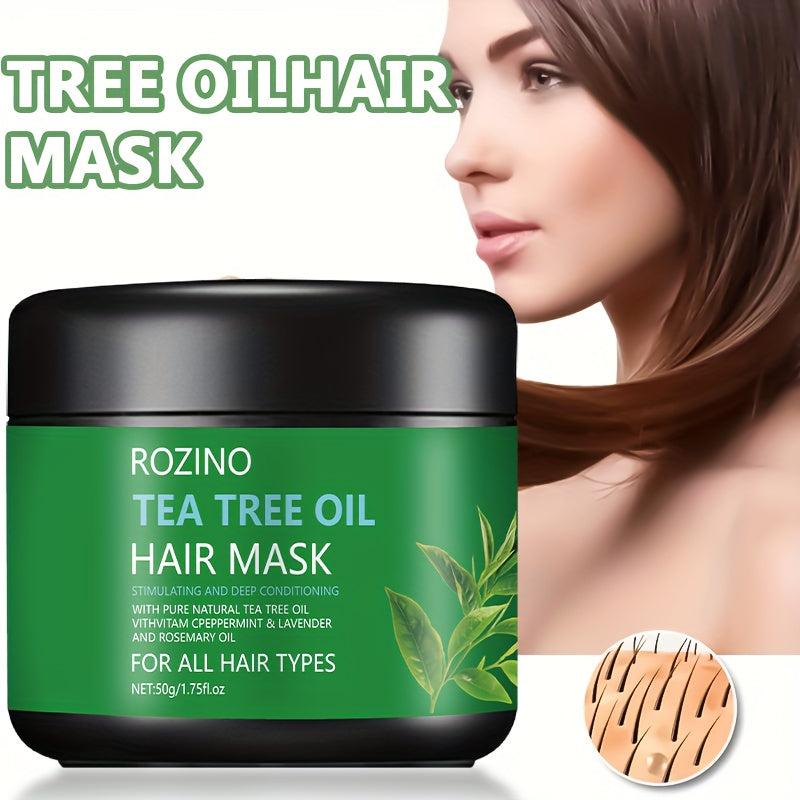 Tea Tree Hair Mask for Smooth Hair Care, 50g