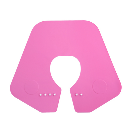 Waterproof Silicone Collar Neck Cape for Hairdressing