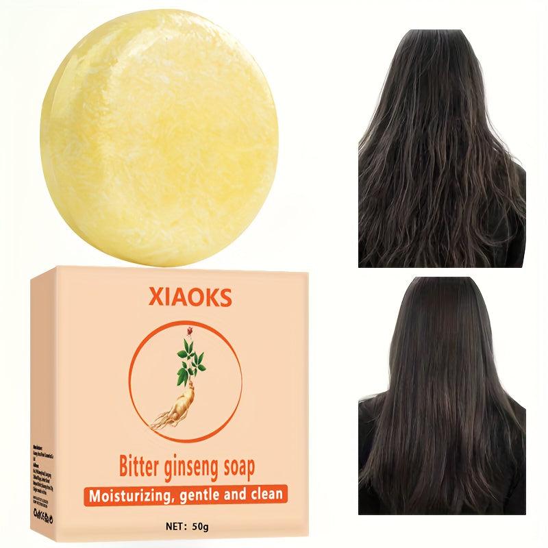 Natural Ginseng Shampoo Soap - Deep Clean Scalp Control
