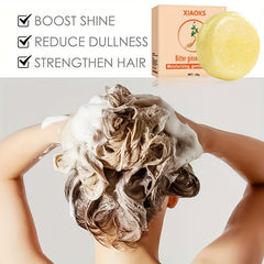 Natural Ginseng Shampoo Soap - Deep Clean Scalp Control