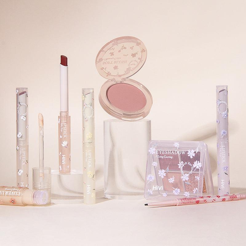 8pcs Makeup Gift Set Eyeshadow Eyebrow Blusher Lipstick Kit