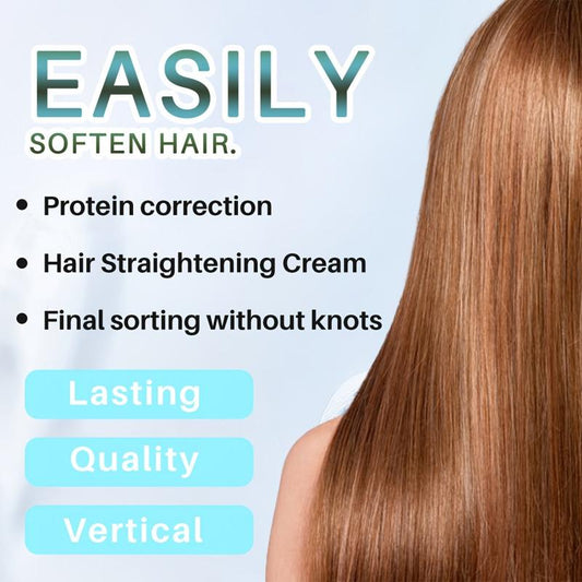 Protein Hair Straightening Cream Silk & Gloss for All Hair Types
