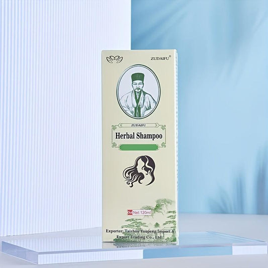 Herbal Shampoo Control Fluffy Refreshing Soft Smoothens Dry Frizzy Hair