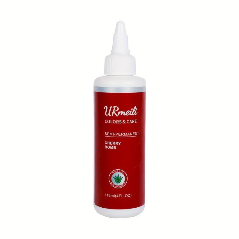 Full Coverage Hair Dye Cream Halloween Non sticky Hair Healing Dye 118ml