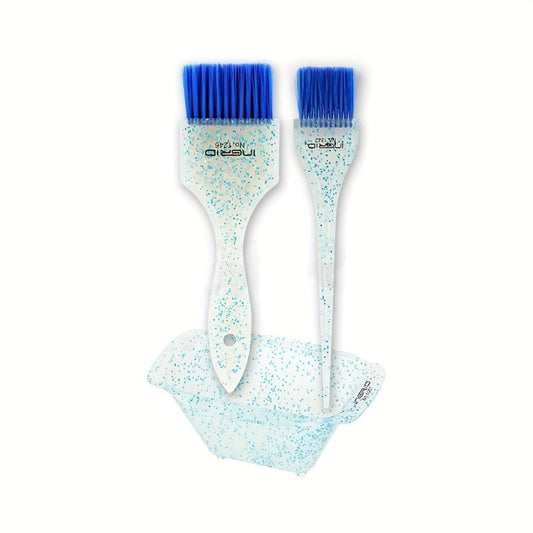 Hair Dye Brushes & Tinting Bowl Set Glitter Coloring Brush Hair Mixing Bowl