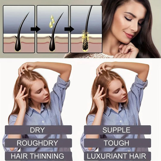 Biotin & Keratin Hair Cream Strengthens Hair Penetrates Root To Tip