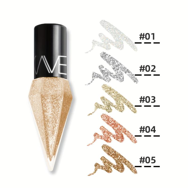 Diamond Liquid Eyeliner Waterproof Gel 5 Colors