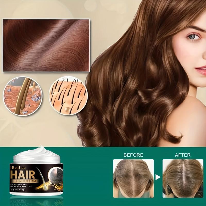 Biotin Beard Hair Care Cream for Thicker Look