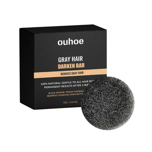 Gray Hair Darken Shampoo Bar - Darkening Shampoo Bar For Gray Hair