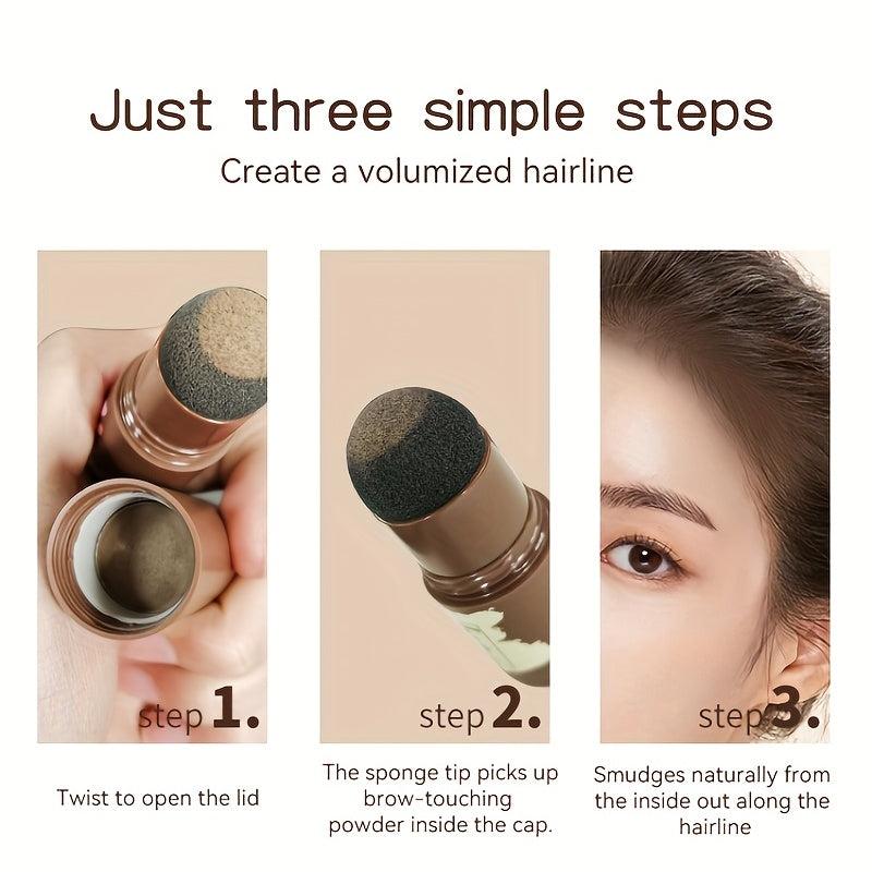 Hairline Powder Eyeshadow Powder Brown Nose Shadow Stick