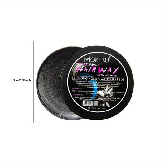 Strong Hold Argan Hair Wax for Edge Control and Styling