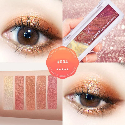 Glitter Diamond Eyeshadow Palette Portable Cosmetics