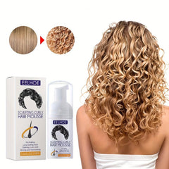 Moist & Bounce Hair Styling Mousse Frizz Control Natural Curl Boost