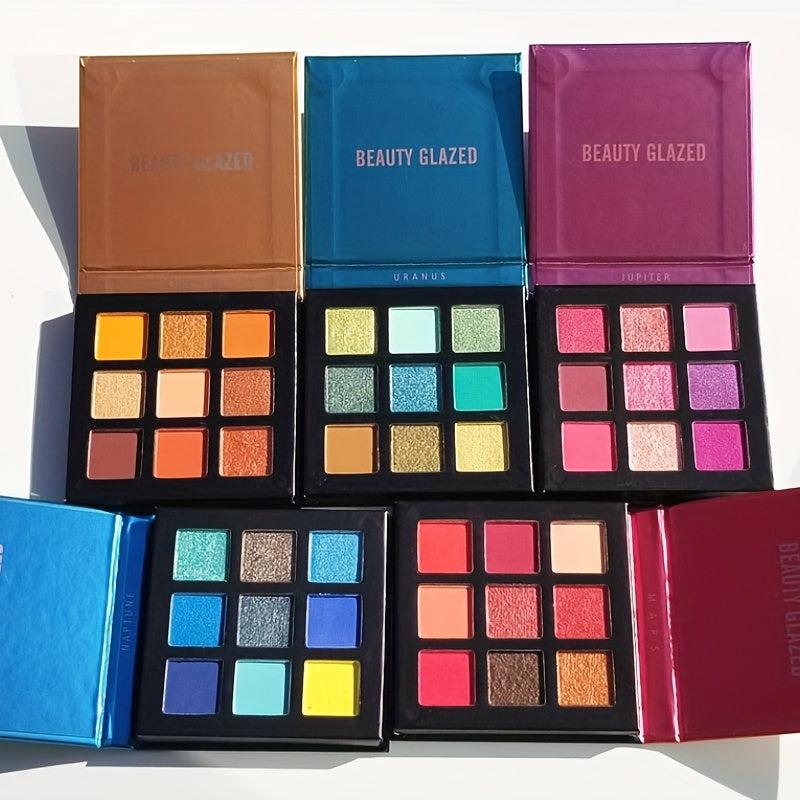 Avocado Mint 9 Eyeshadow Palette Matte & Pearly Eyeshadow Powder