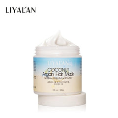 LIYALAN Argan Hair Mask Professional Moisturizing Repair 200g