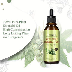 100ml Natural Jojoba Hair Care Oil for Moisturizing and Repairing Dry Hair