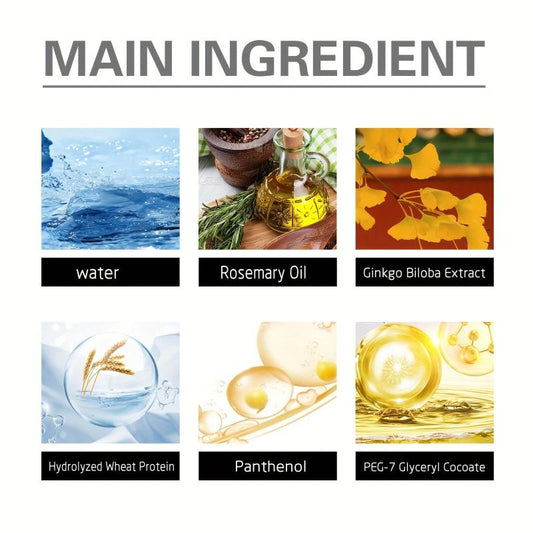 Hair Boosting Foam Shampoo Rejuvenating Foaming Shampoo