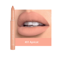 Dual Use Lip Liner Pen Smudge Proof Matte Finish Long Lasting Lip Makeup