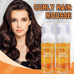 Extra Firm Edge Control Mousse for Curly Hair Wigs and Weaves