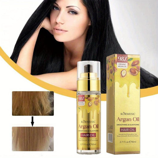80ml Argan Hair Care Essential Smoothing Healthy Hair