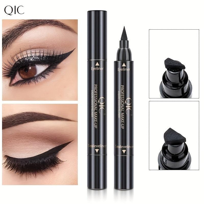 Waterproof Double Headed Eyeliner Pen for Triangle Wing and Charming Tail