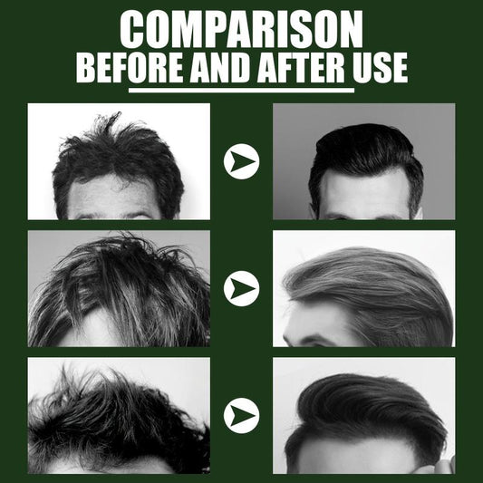 Men's Anti Frizz Hair Styling Cream for Natural Fluffy Hair