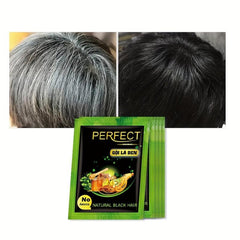 Natural Hair Dye Shampoo for Men and Women - Lasts 30 Days