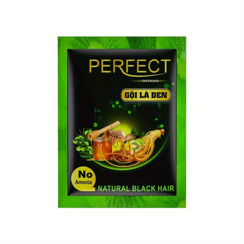 Natural Hair Dye Shampoo for Men and Women - Lasts 30 Days