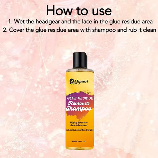 Glue Residue Remover Shampoo - Deep Wash Care - All Residue Hair Adhesive