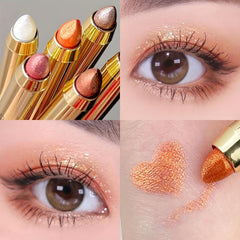 Glitter Eyeshadow Stick 6 Colors Waterproof Highlighter Cream Pen