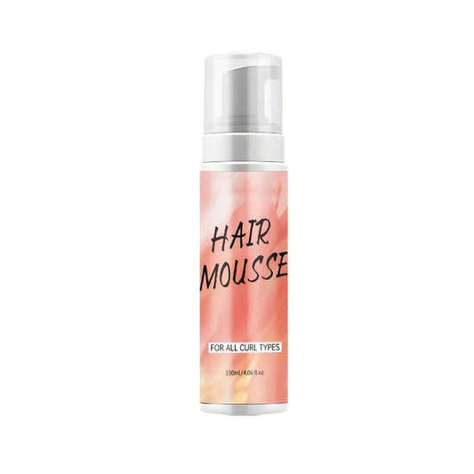 150ml Hair Mousse for All Curl Types Lightweight Refreshing Non Sticky