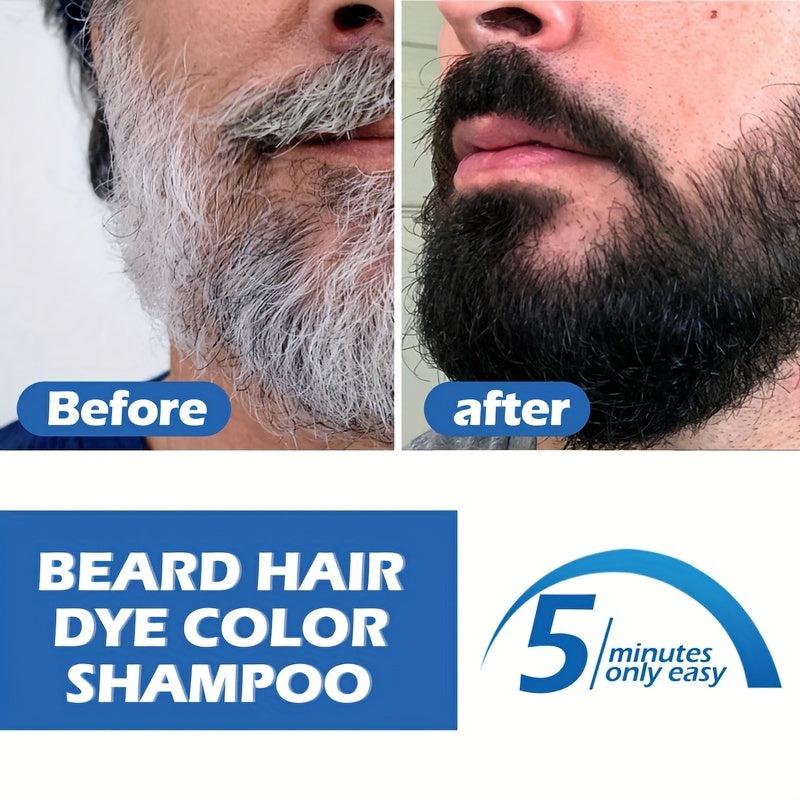 Beard & Hair Coloring Shampoo for Men