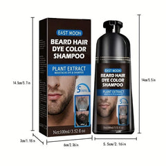 Beard & Hair Coloring Shampoo for Men