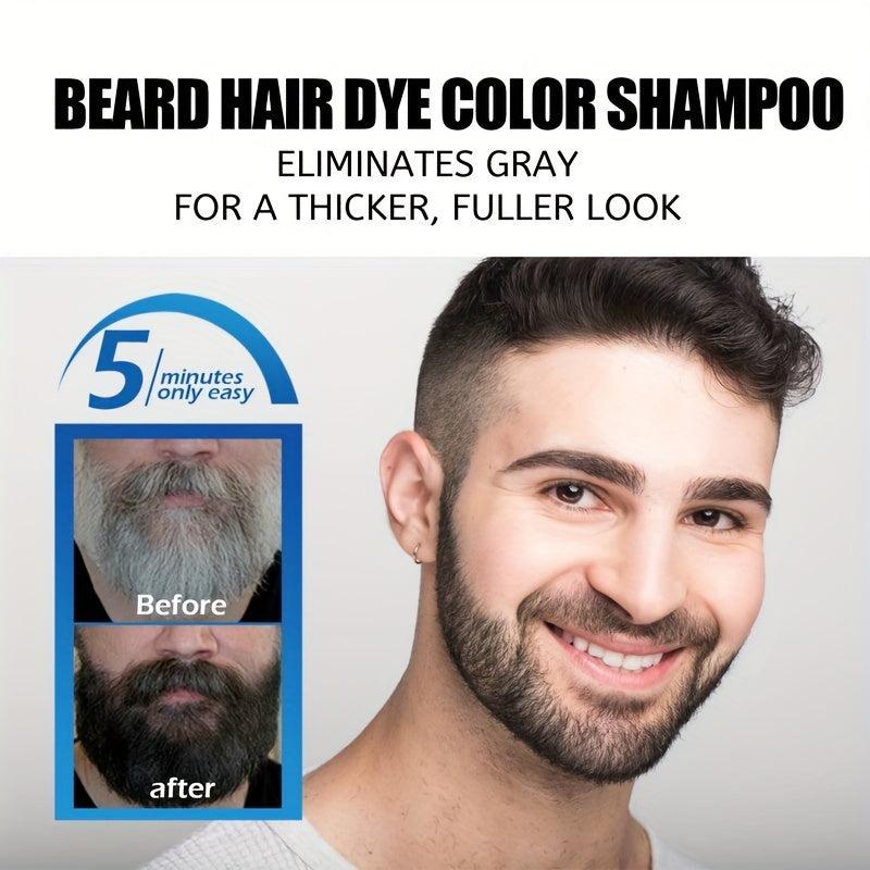 Beard & Hair Coloring Shampoo for Men