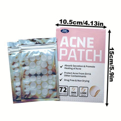 Salicylic Acid Acne Patch Hydrocolloid Spot Stickers Vegan Friendly