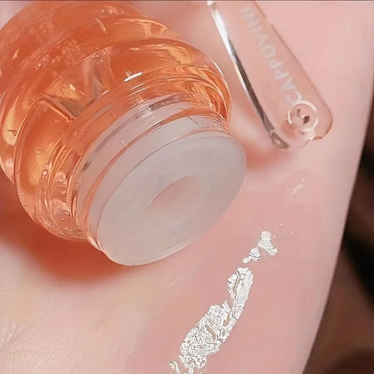 Honey Jar Lip Honey Lip Care Lipstick Peach Flavor Long Lasting Moisturizing