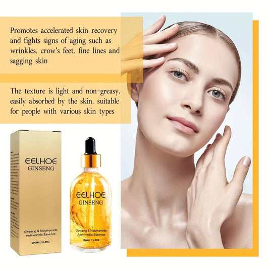 Herbal Ginseng Serum for Firming Moisturizing Fine Lines