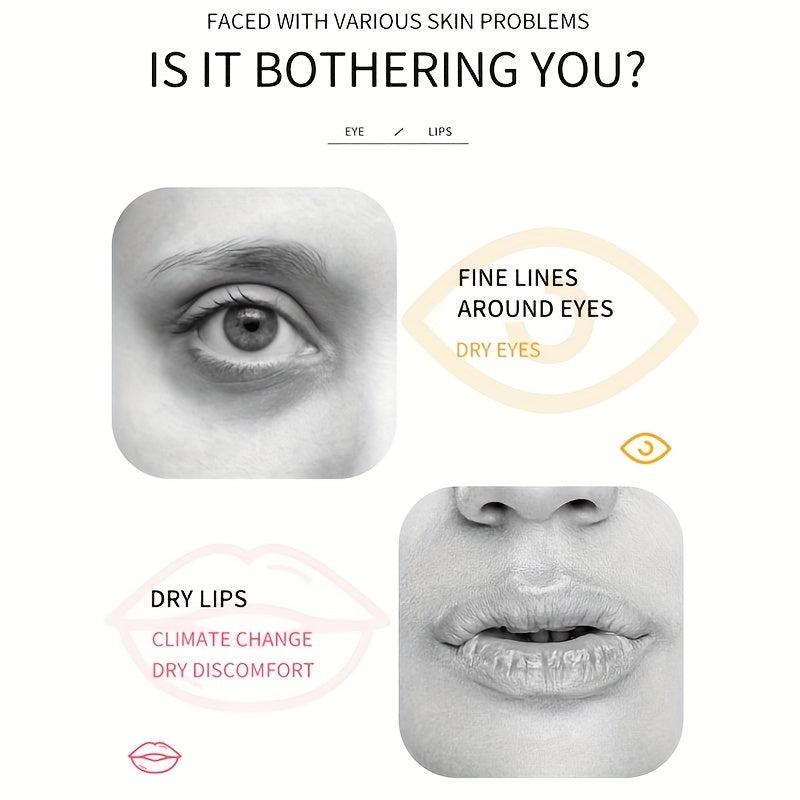 Pink Crystal Lip & Eye Mask Combo