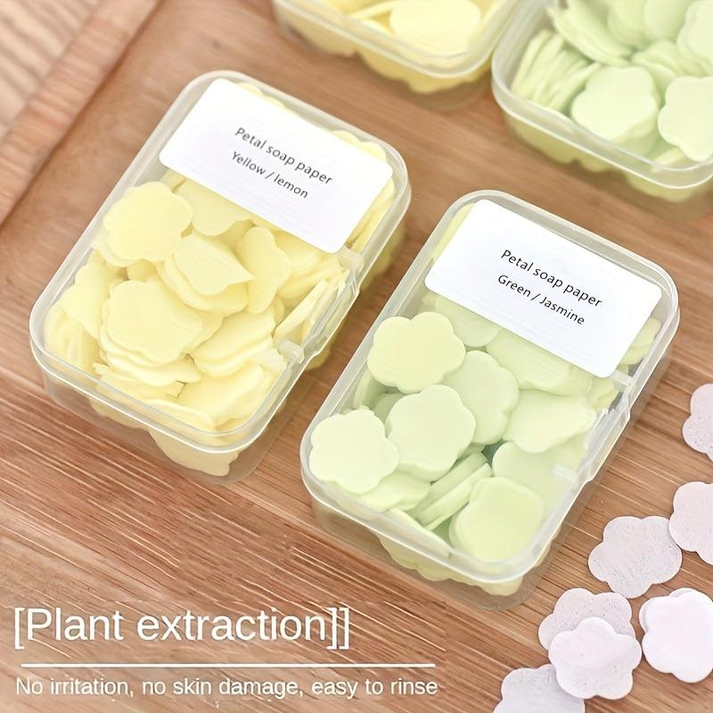 Portable Soap Tablets Bacteriostatic Hand Wash Tablets Soap Paper